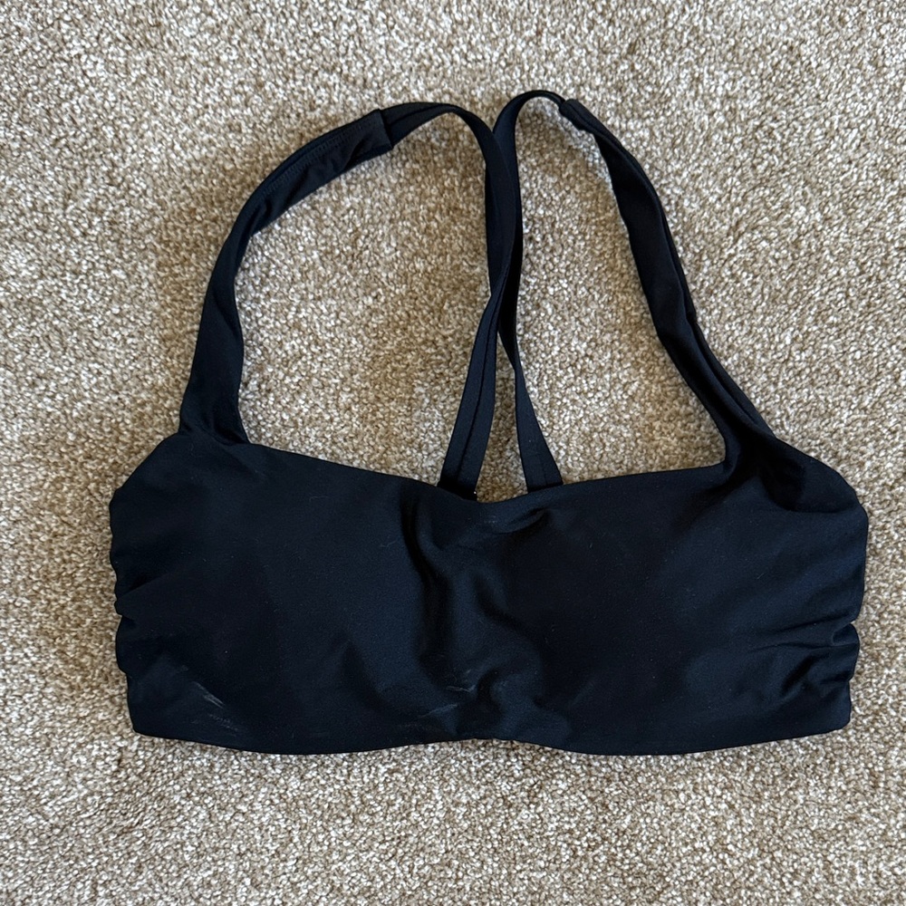 Athleta Black Bikini Top